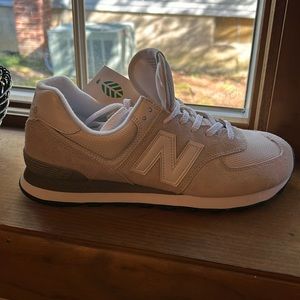 New Balance sneakers.